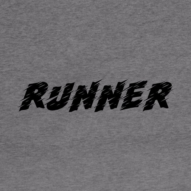 Runner Run Cardio Long Distance Half Marathon 5k 10k by charlescheshire